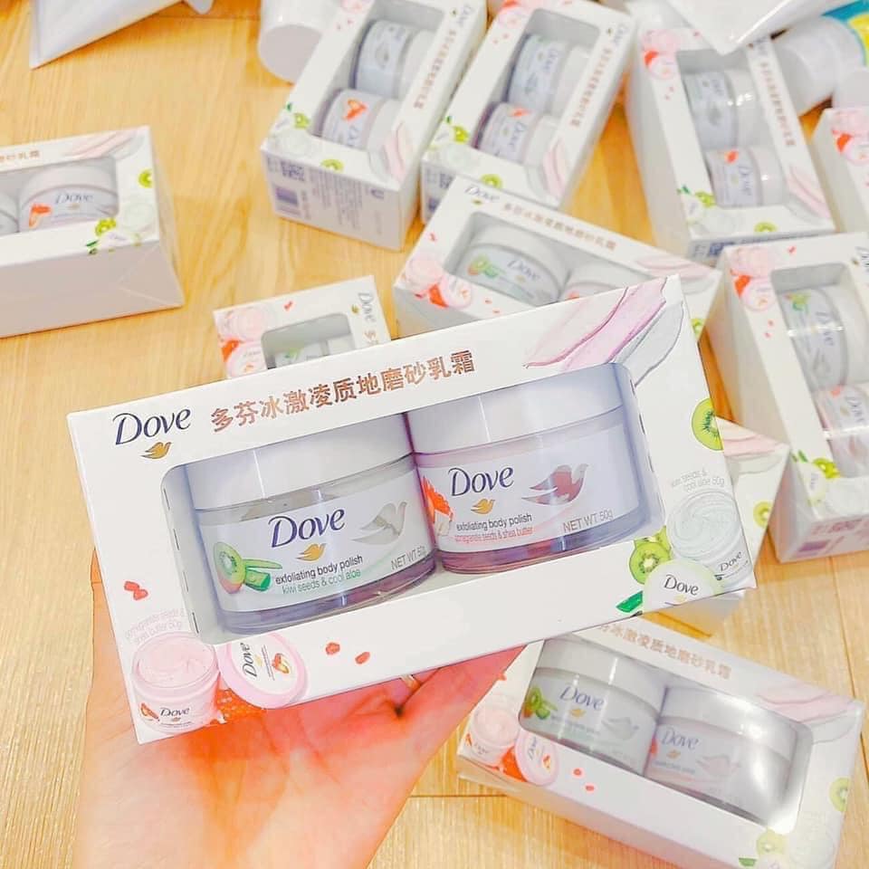 Set 2 Kem Dưỡng Ẩm Dove Mini