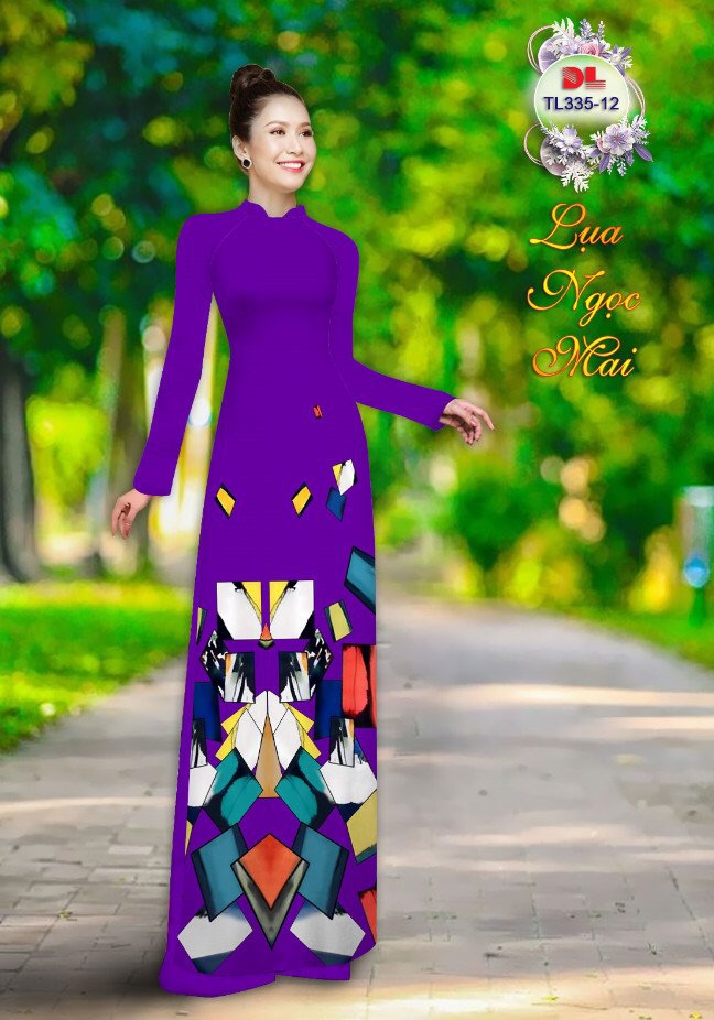 [HCM]Vải áo dài lập thể