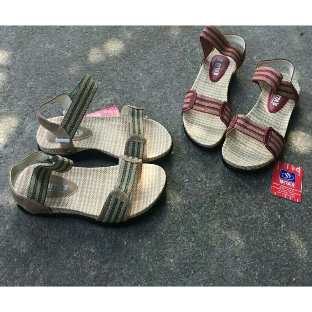 Giày SANDAL BITAS NỮ SYN62- Xanh và Đỏ