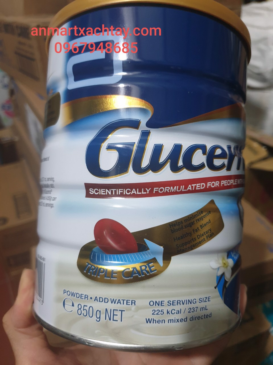 Sữa Glucerna của Úc cho người tiểu đường 850g