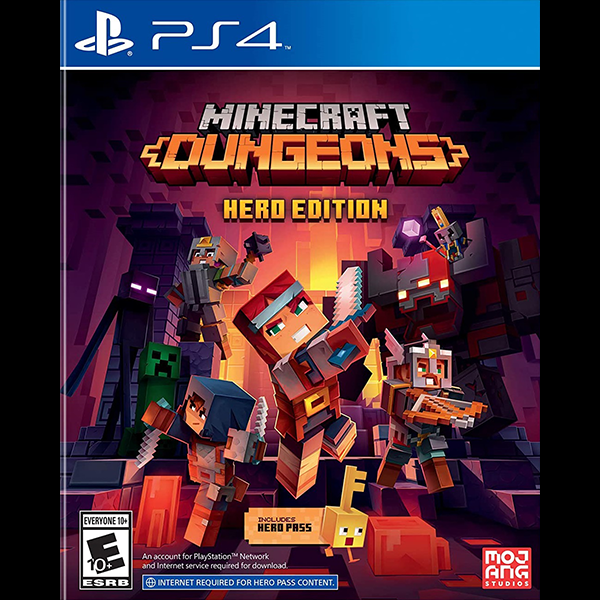 Đĩa Game Ps4 Minecraft Dungeons Hero Edition