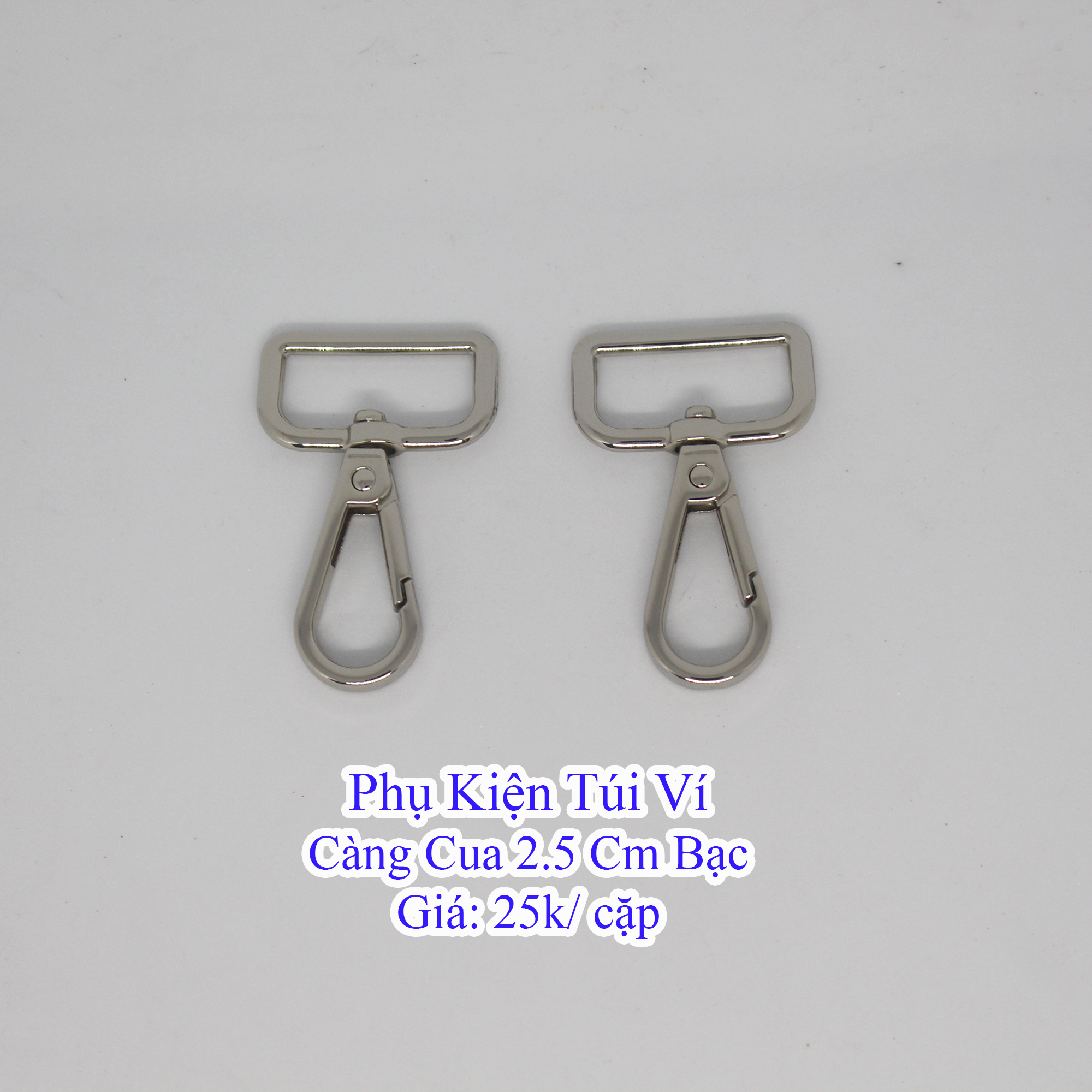 Càng cua 2.5cm làm đồ handmade (25k/cặp)