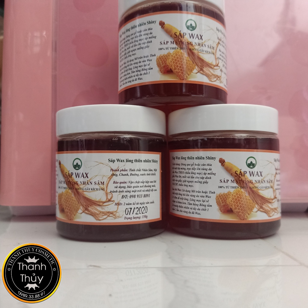 Wax lông handmade Shiny + que giấy (sỉ 3 sản phẩm)