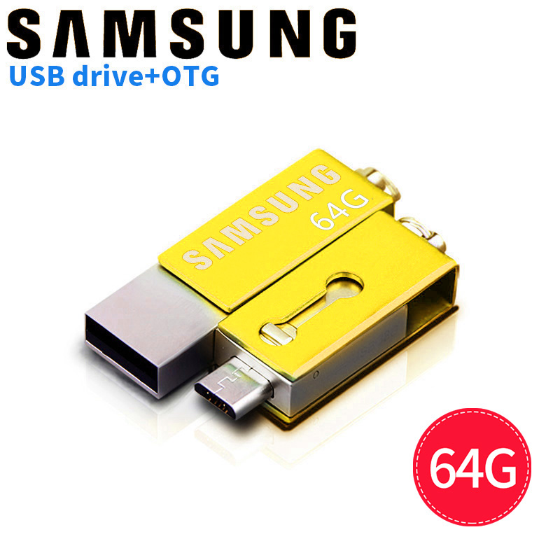 SAMSUNG 64GB OTG USB Flash Drive Smartphone External Usb Stick Pen Drive Memory Stick U Disk for Android PC