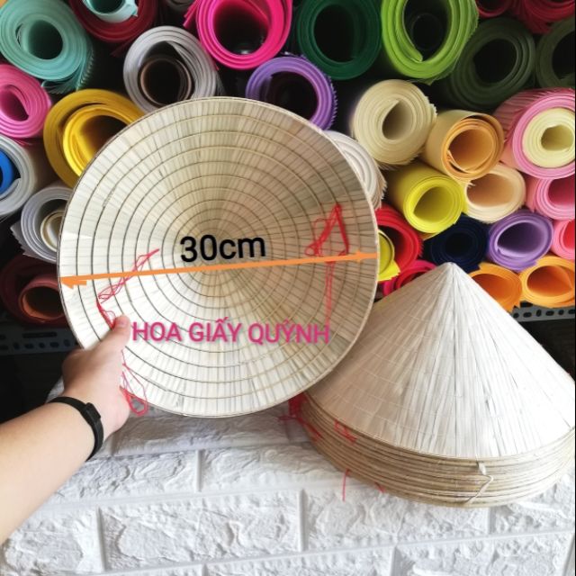 10 nón lá đường kính 30cm /33cm