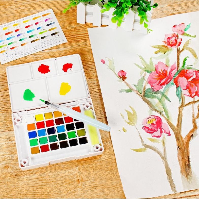 Màu Nước SAKURA Koi Watercolor 36 mầu