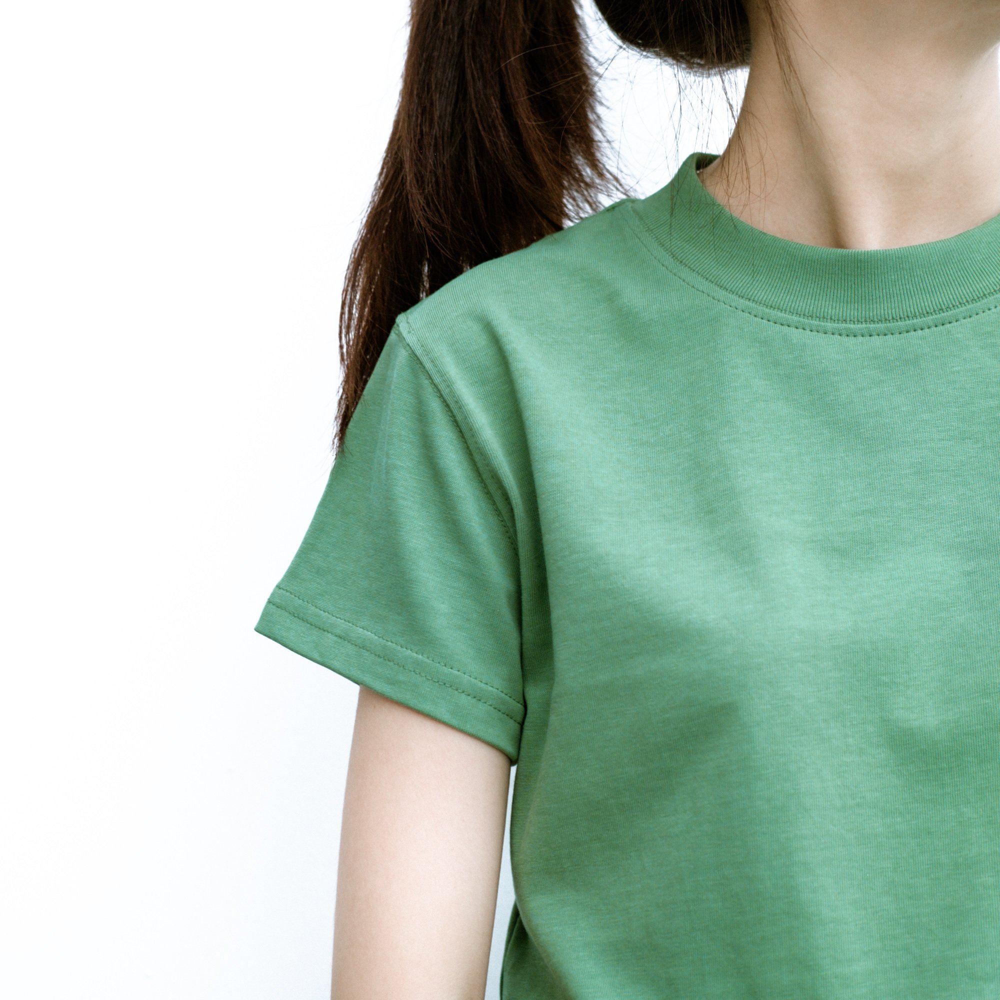 Áo thun nữ baby tee, áo thun trơn cotton BASIC TEE Tshirt - Lew Lew