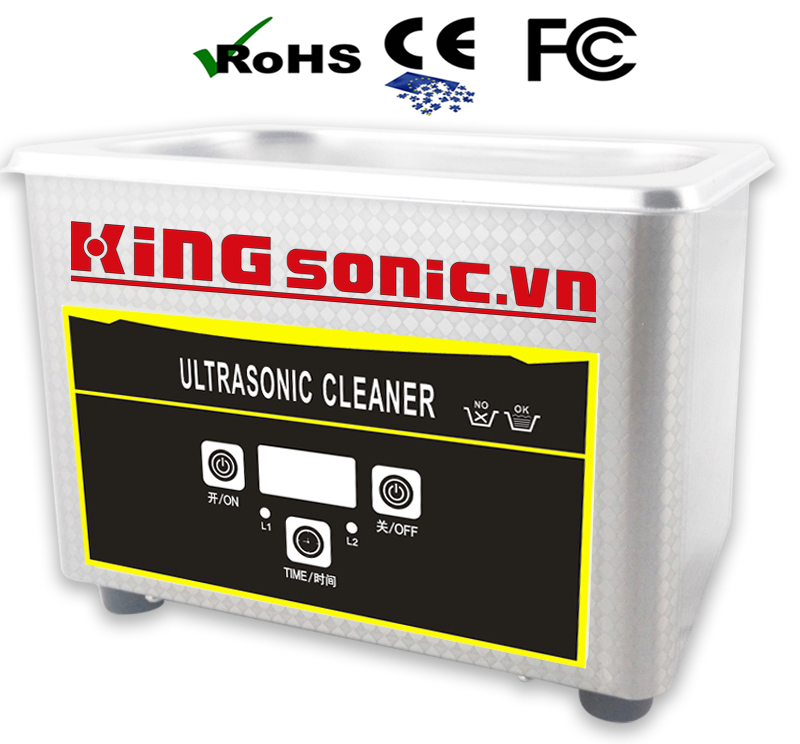 Máy rửa sóng siêu âm 800ml KINGsonic.vn