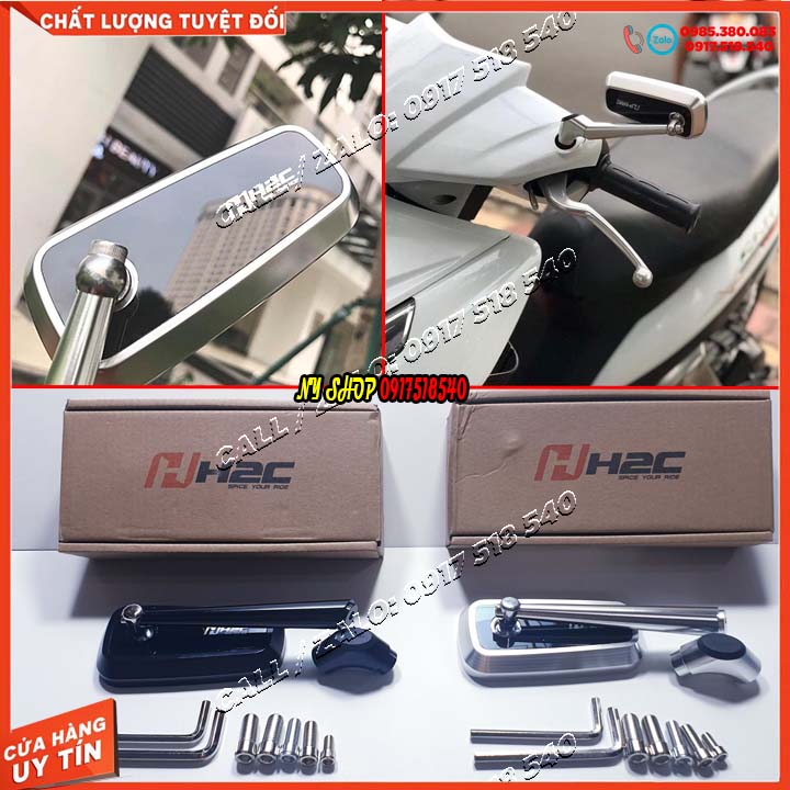 KÍNH CHIẾU HẬU H2C HÀNG ĐẸP ( GIÁ 1 CHIẾC )