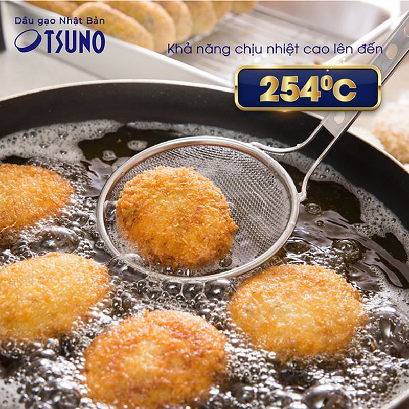 Dầu Gạo Nhật Bản Tsuno Nguyên Chất