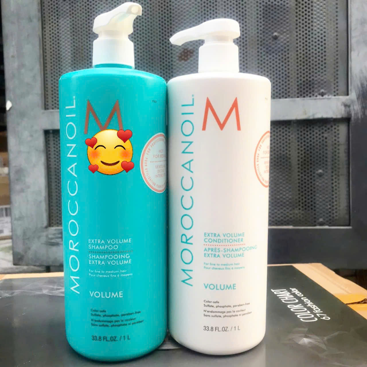 Bộ dầu Gội xả tăng phồng VOLUME MOROCCANOIL 1000ML