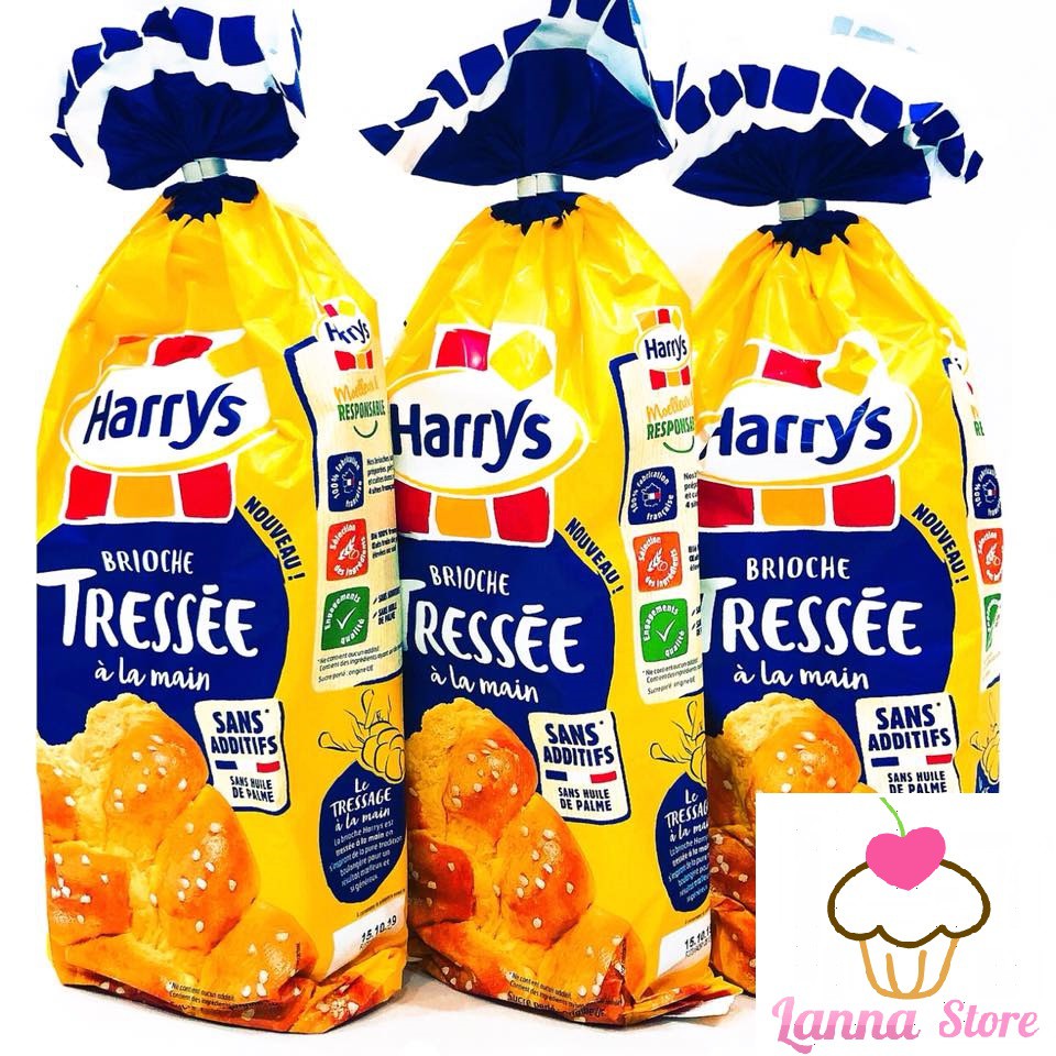 Bánh mì hoa cúc Harrys Brioche Tressee - Pháp  (Hàng về mới mỗi tuần)