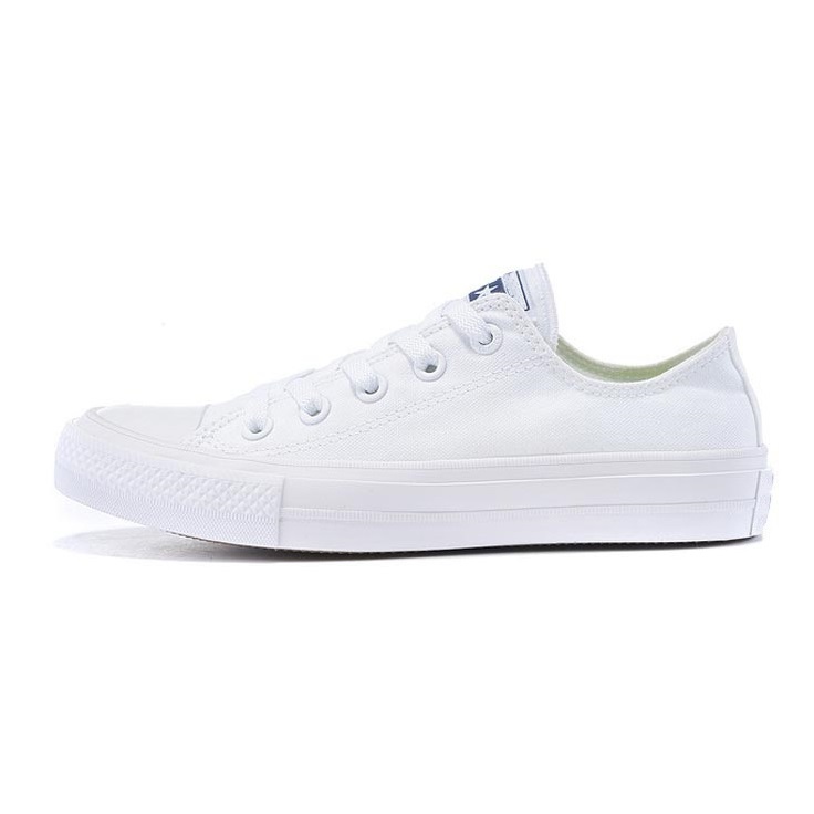 [HCM]Giày Sneaker Vải Canvas CK2 Cổ Thấp Nam Màu Trắng