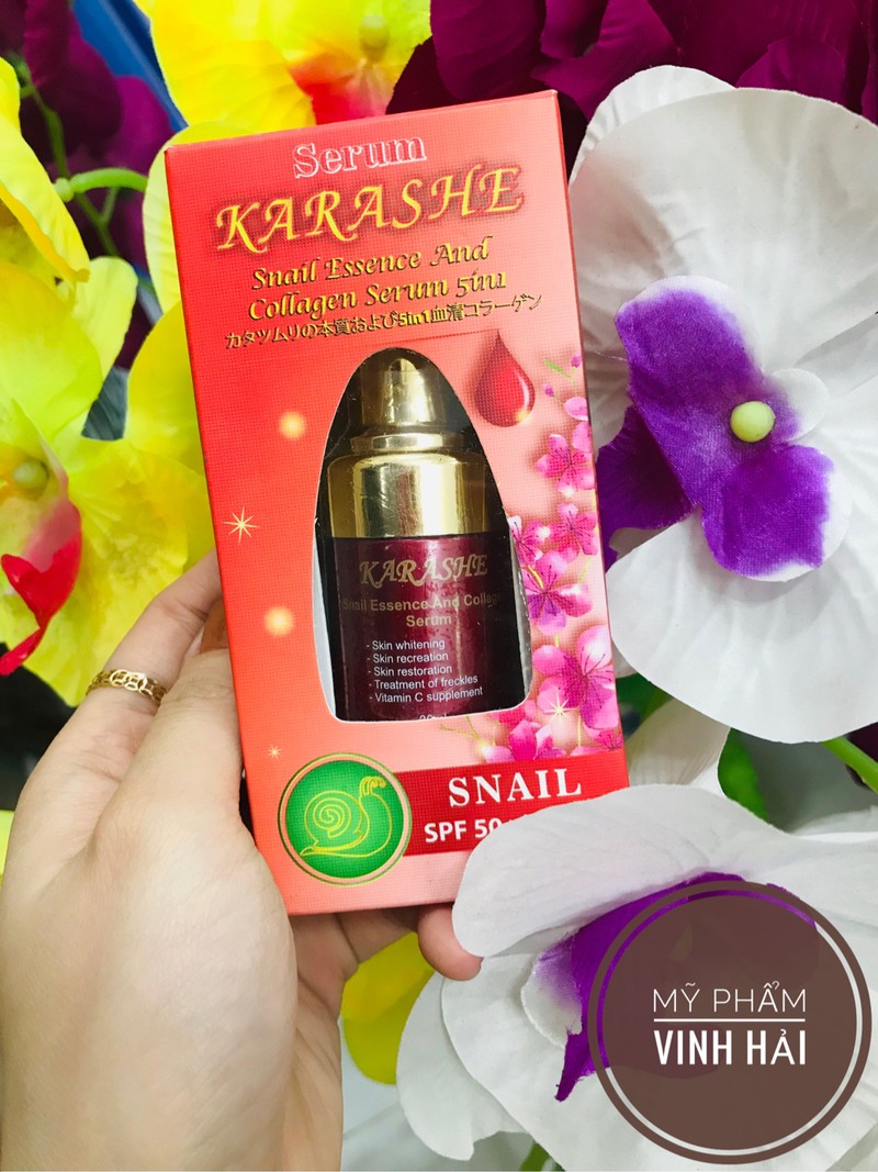 Tinh Chất Serum Karashe Ốc Sên