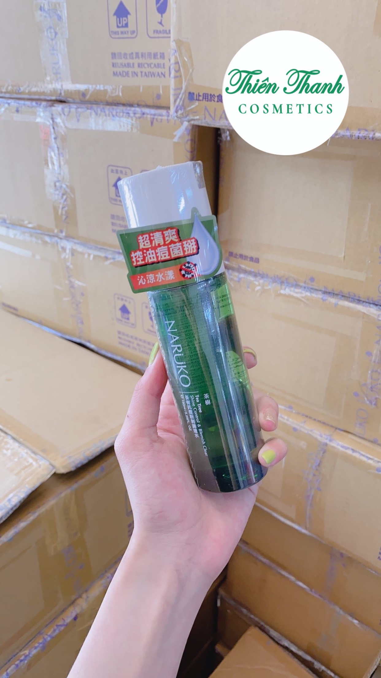 [HCM]Nước hoa hồng Naruko trà tràm bản Đài 150ml