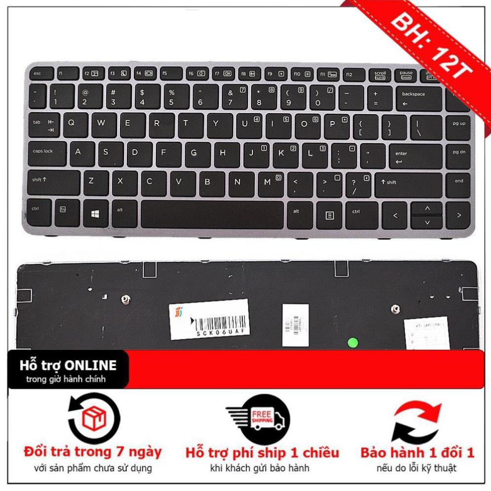 Bàn phím laptop hp elitebook folio 1000 ,1040 g1, 1040 g2, mp-13a13usj442 ,736933-001