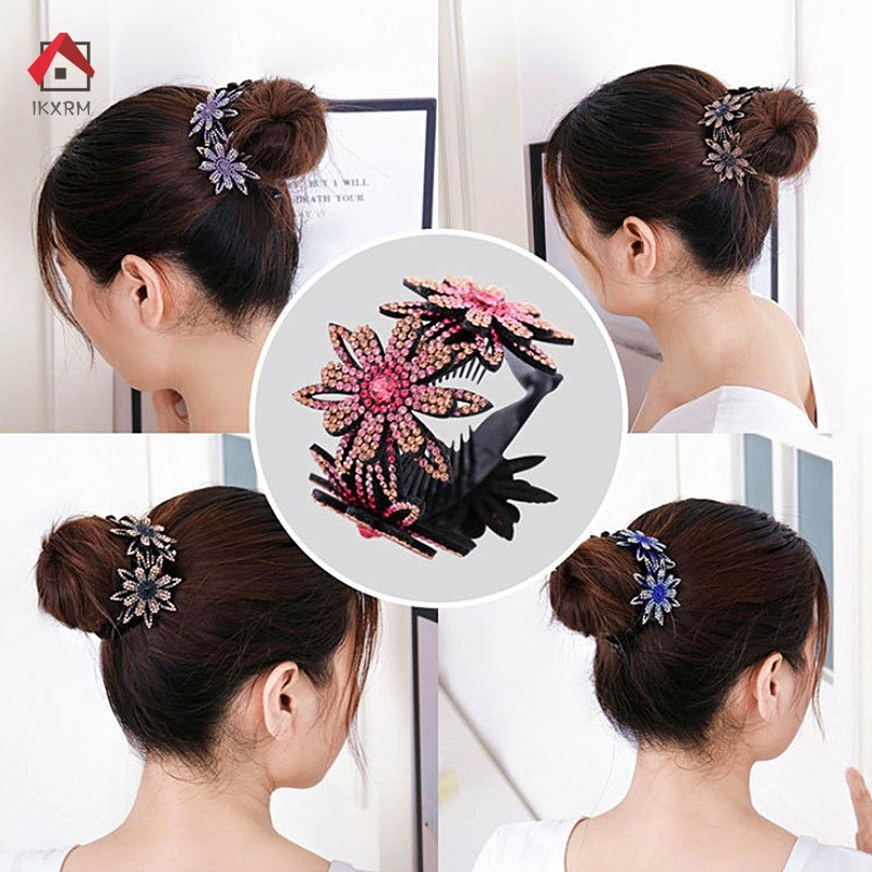 Hair Clip with High-Quality Sparkling Stones