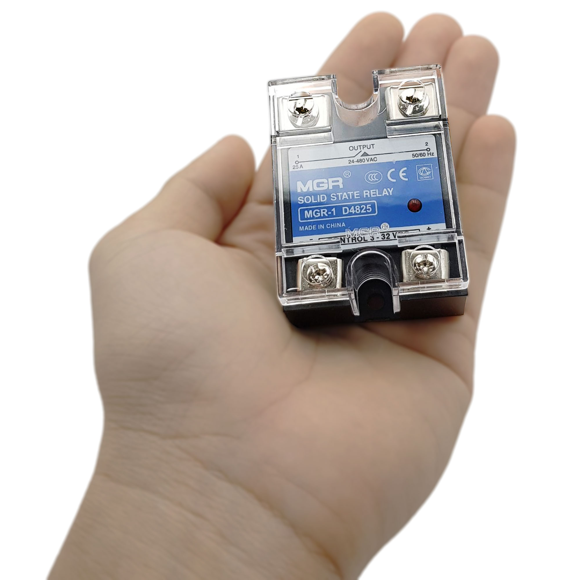 Relay bán dẫn SSR MGR một pha (hàng chuẩn)
