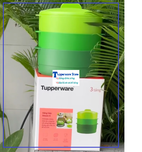 Xửng Hấp Steam It 3 Tầng -Tupperware