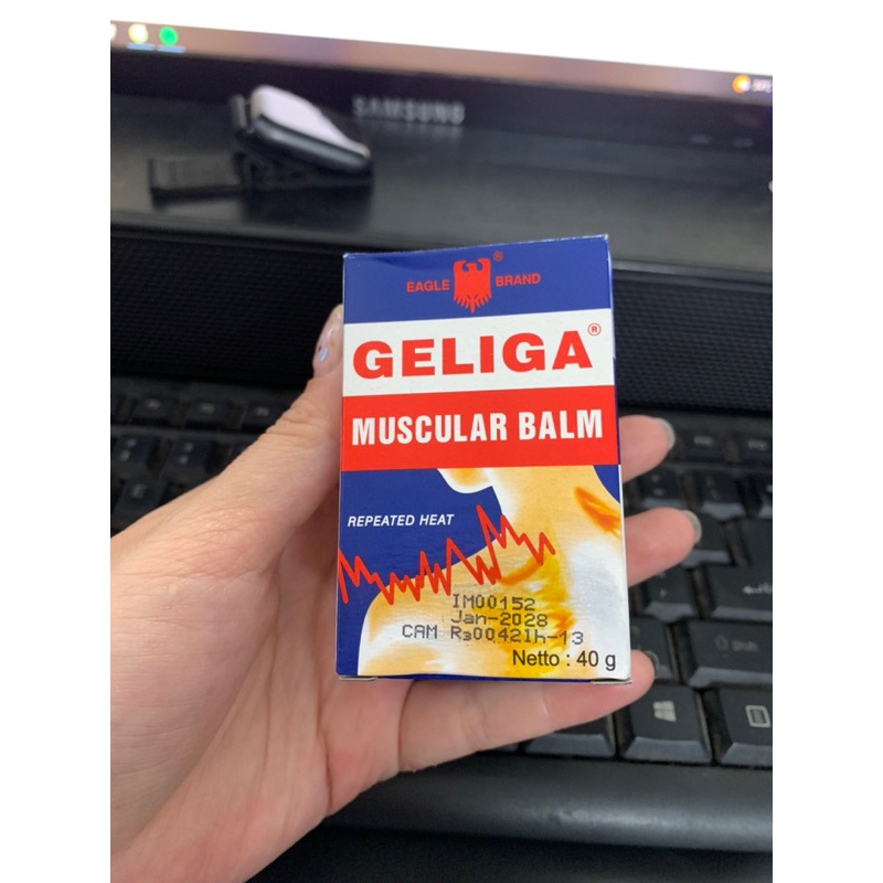[CHÍNH HÃNG] Dầu cù là lửa Geliga Muscular Balm 40gr