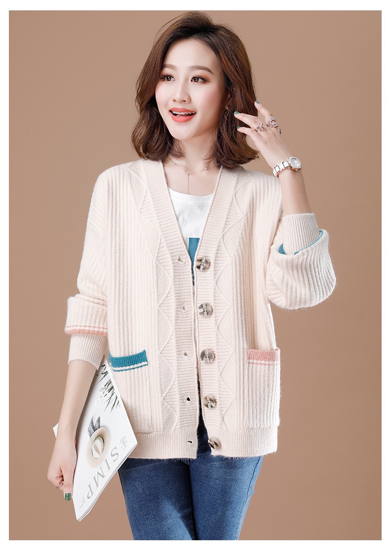 Áo khoác len nữ, áo len cardigan nữ, áo len nữ mùa đông