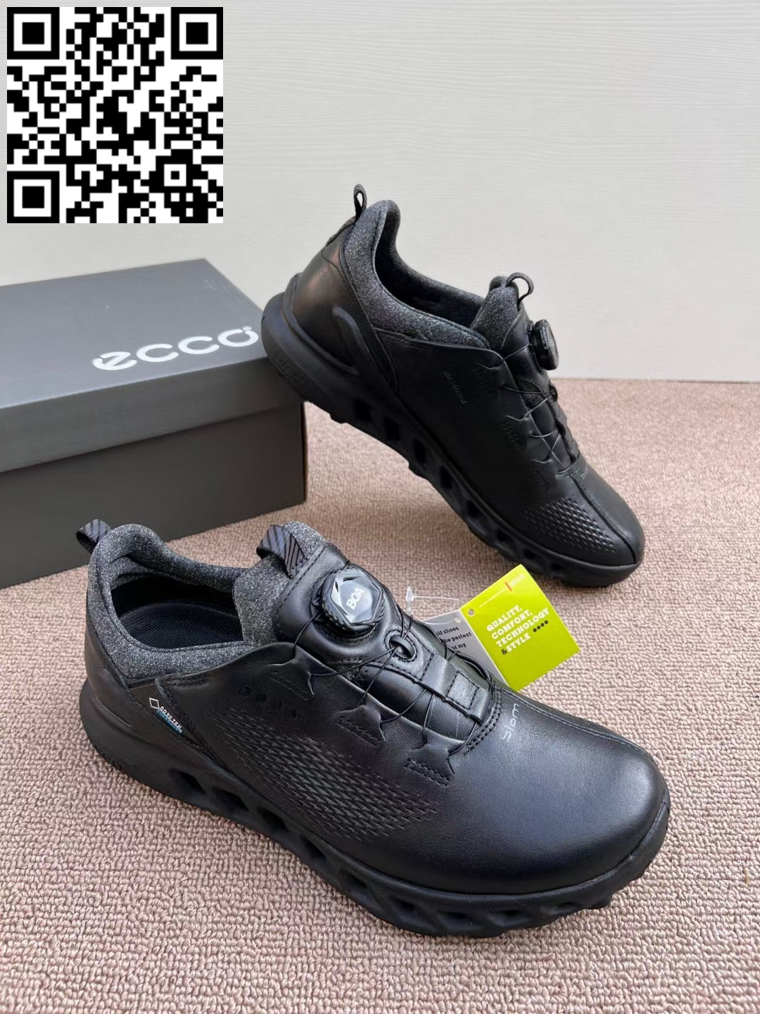 Giày golf nam CORE 100023-12409màu đen | ECCO