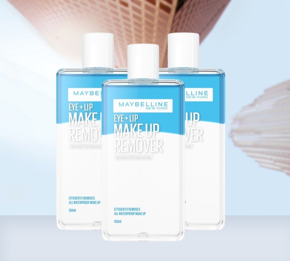 Nước tẩy trang mắt và môi Maybelline 150ml