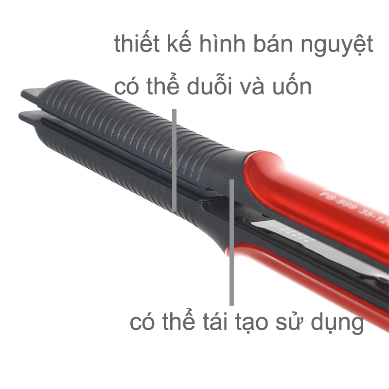 Máy Uốn Duỗi Tóc, Là Thẳng Tóc 2in1 Dụng Cụ Ép, Uốn Tóc Nam Nữ