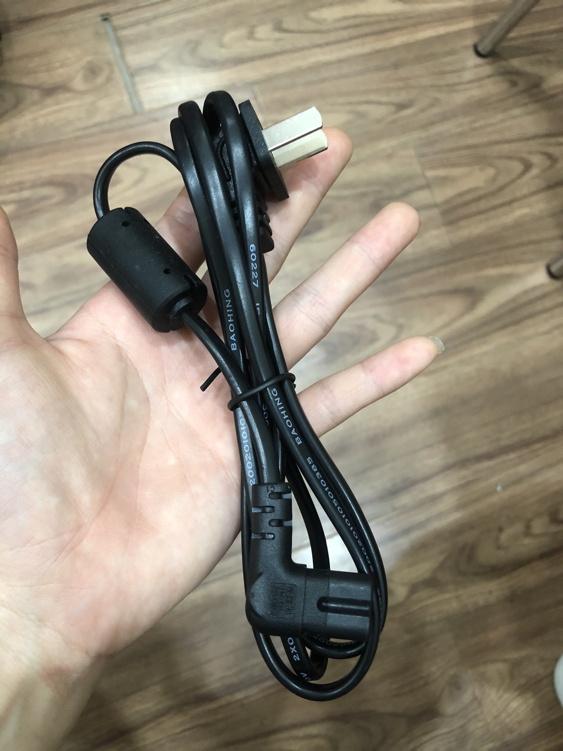 Dây Nguồn 2 Lỗ Cho Tivi Samsung Loại Tốt