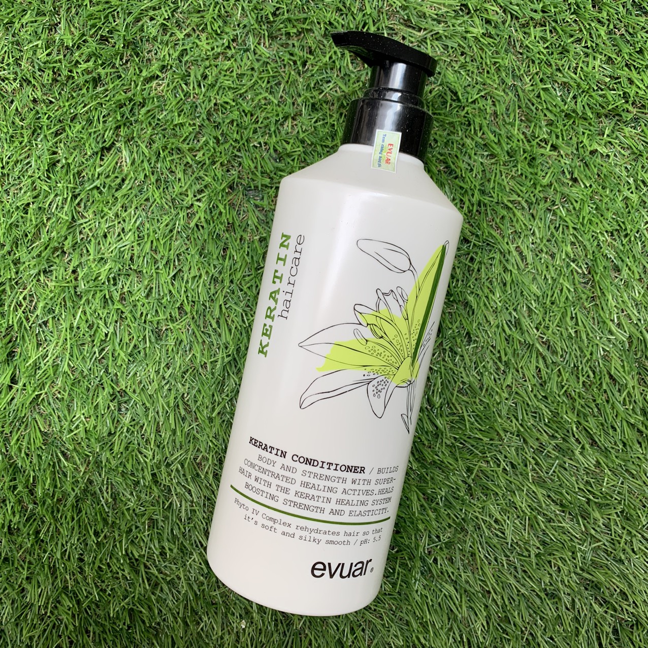 [HCM]Dầu gội xả cao cấp cực mềm mượt tóc Keratin Evuar 758mlx2