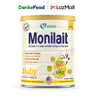 Sữa Monilait Baby 380g - dành cho bé 0 - 12 tháng tuổi thumbnail