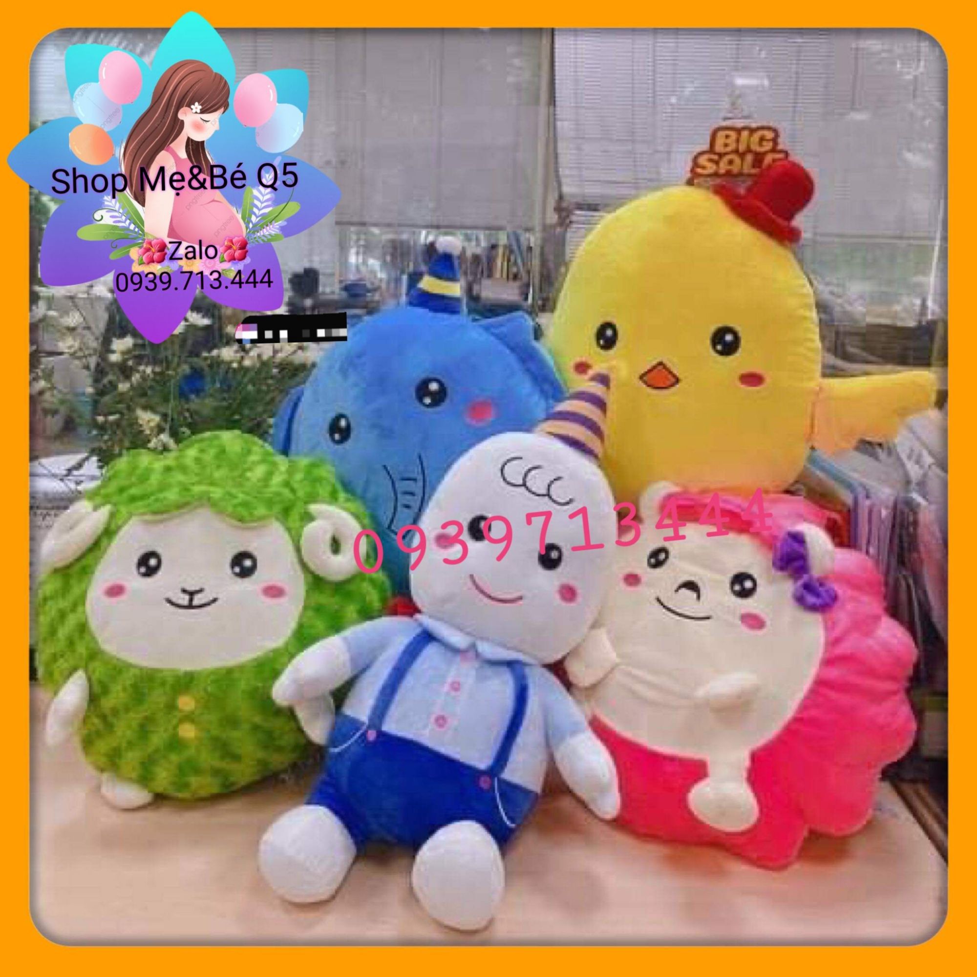 THÚ BÔNG BOBBY CHAN SIZE TO QUÀ TẶNG TỪ BOBBY