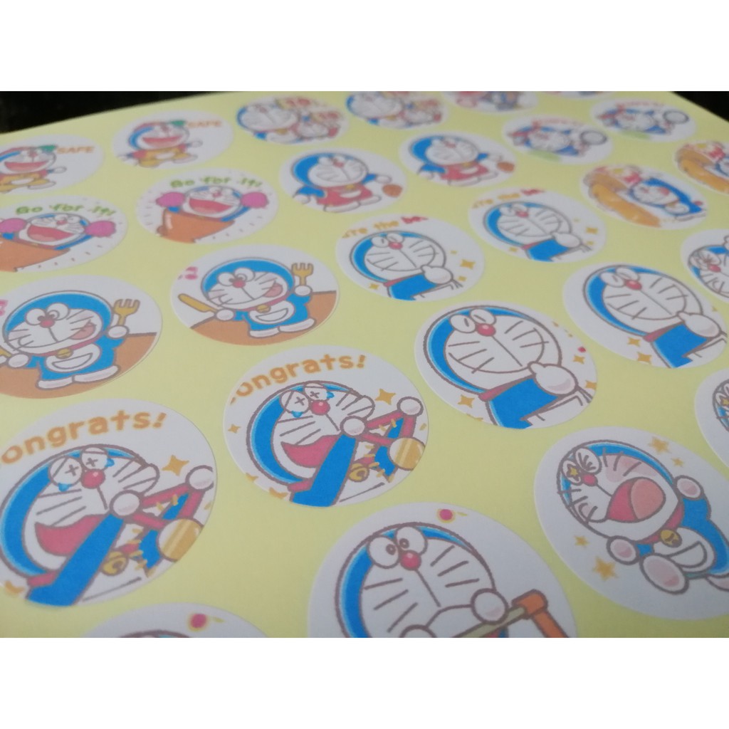 30 miếng dán stickers hình DORAEMON