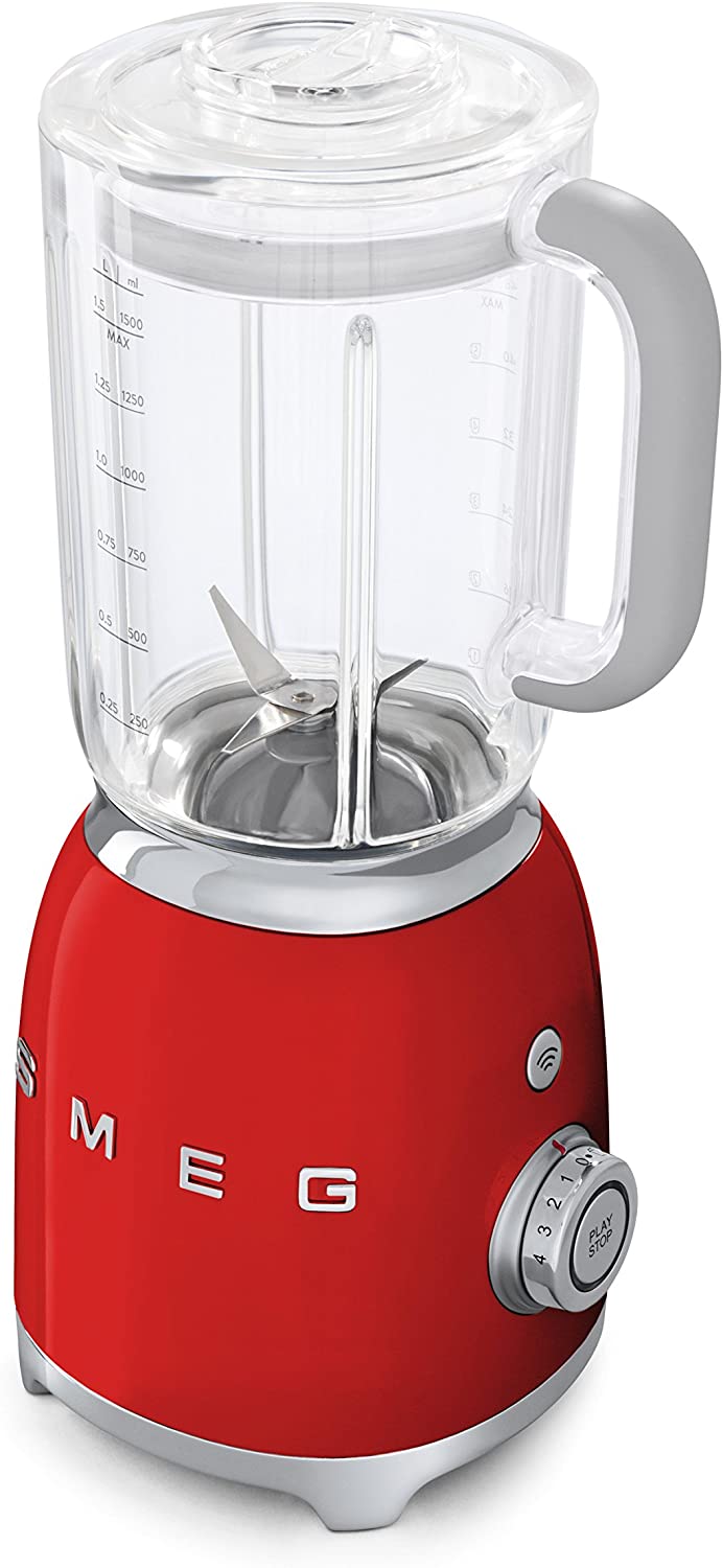 [Trả góp 0%]Máy xay sinh tố Smeg BLF01RDEU màu đỏ
