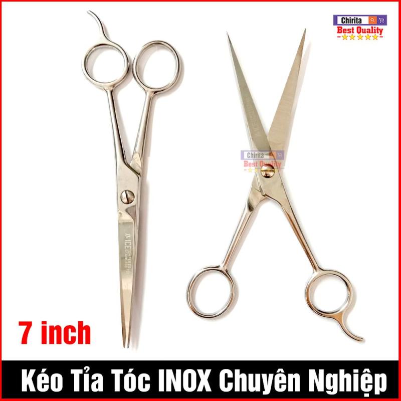 Kéo Cắt Tóc Tạo Kiểu Tóc Chuyên Nghiệp 7 inch - Kéo Tỉa Tóc INOX Cao Câp 701-7 cao cấp