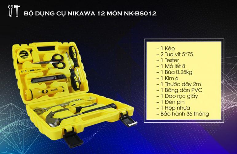 Bộ dụng cụ Nikawa Tools 12 món NK-BS012
