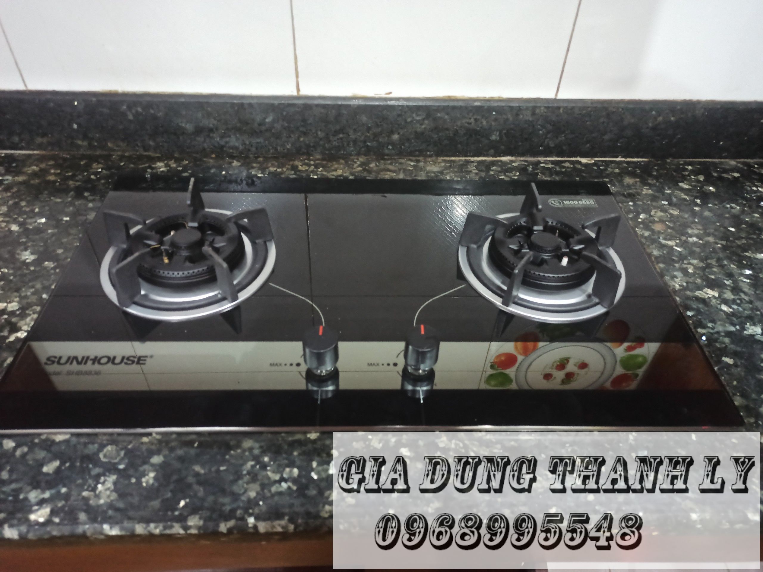 [HCM]Bếp gas âm Sunhouse SHB8836 ( Hàng trưng bày )