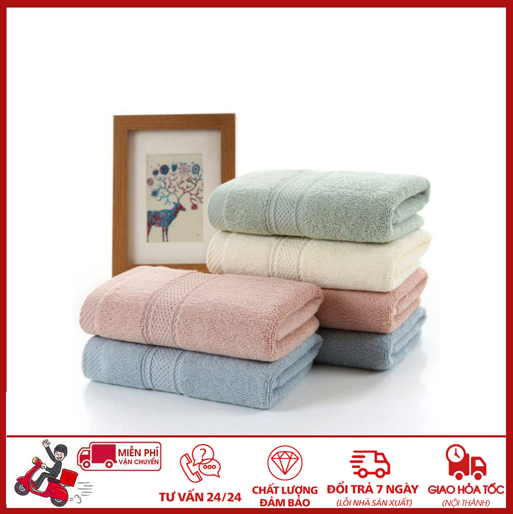⛔giadunghoalong⛔ khăn mặt cotton