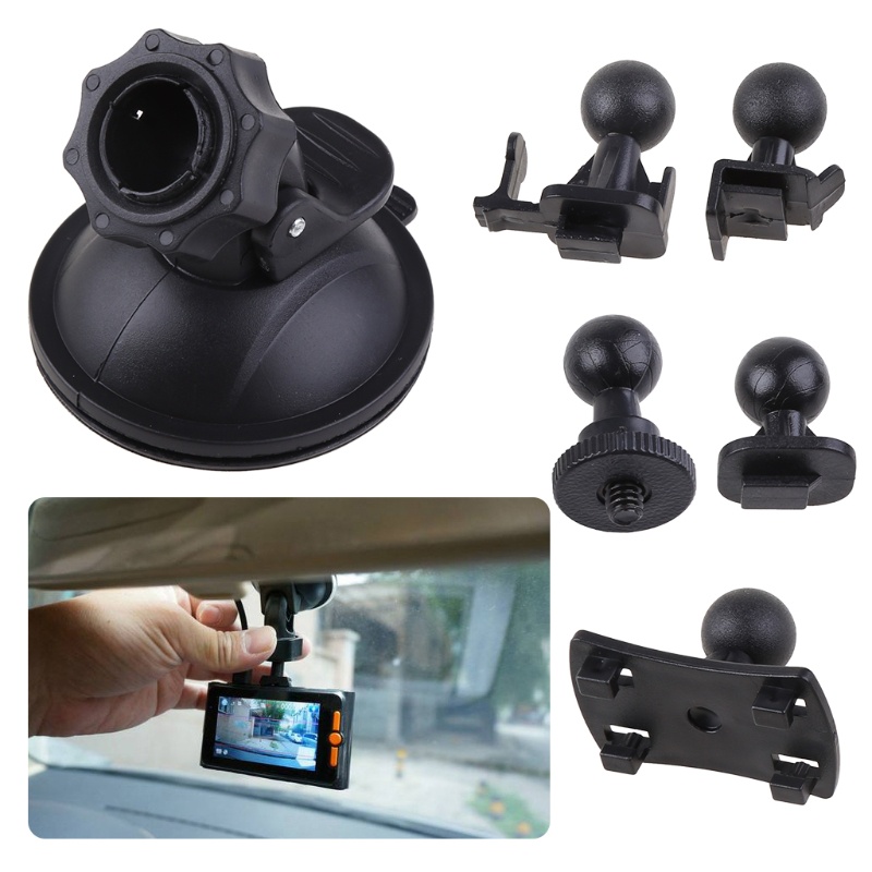 Bộ giá đỡ camera hành trình xe hơi , ô tô hút chân không xoay 360 độ