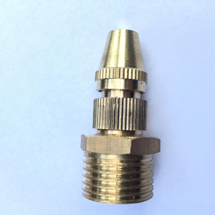 Vòi phun sương bằng đồng ren ngoài 21mm