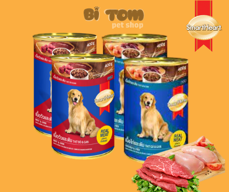 PATE CHO CHÓ SMARTHEART LON 400GR