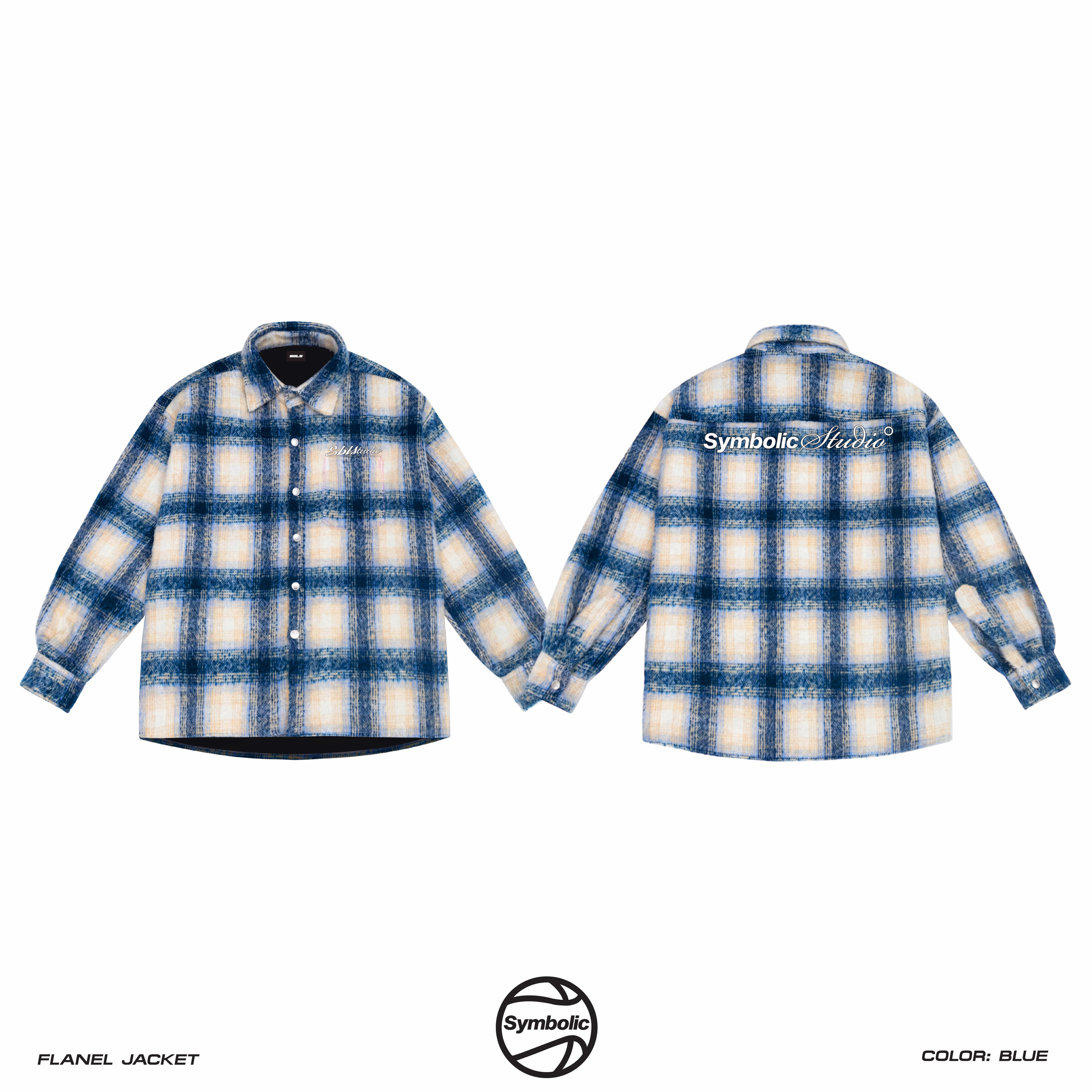 Áo Flannel Sơmi Jacket Symbolic