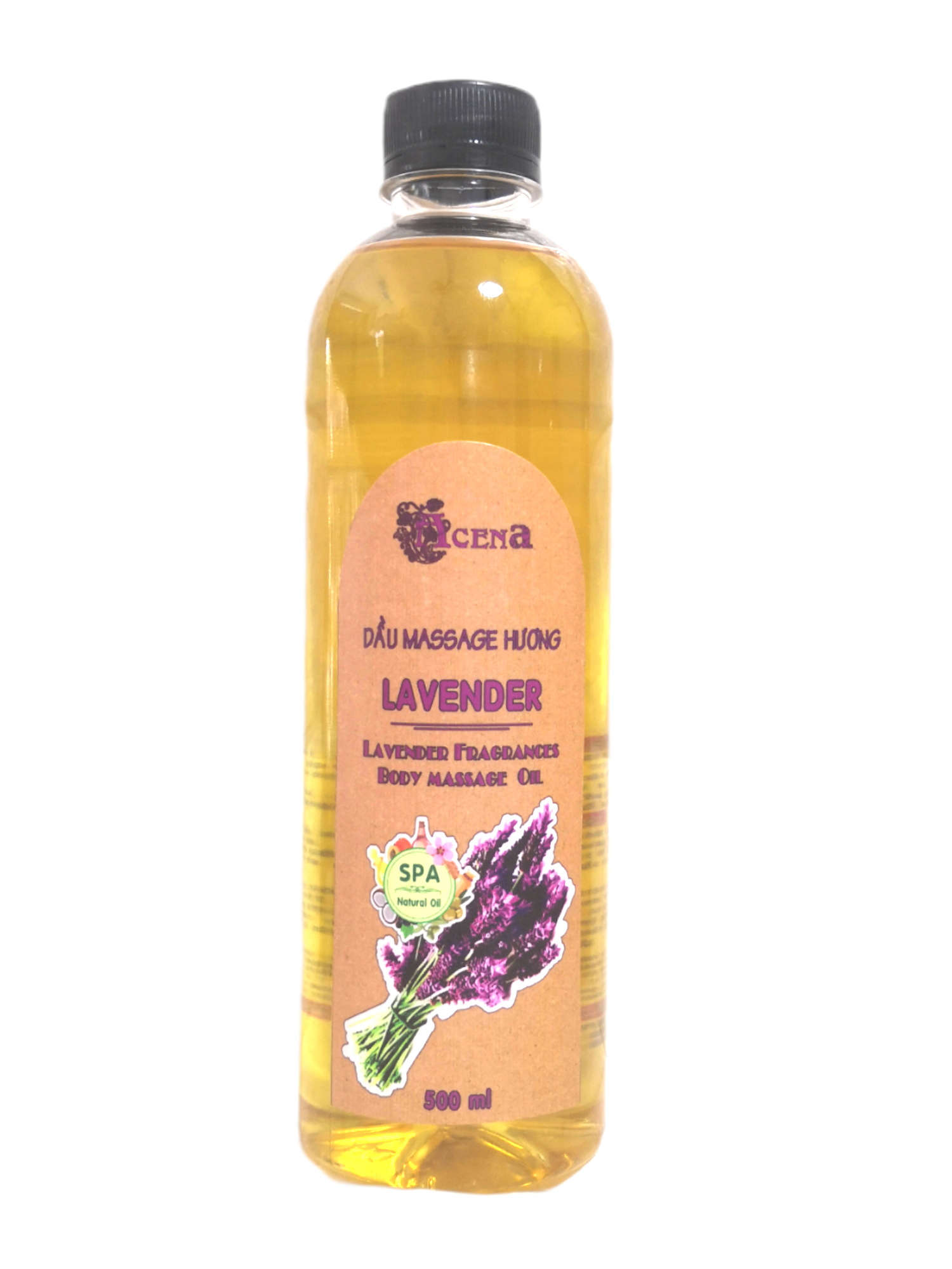 Dầu Massage Body Lavender ACENA 500ml