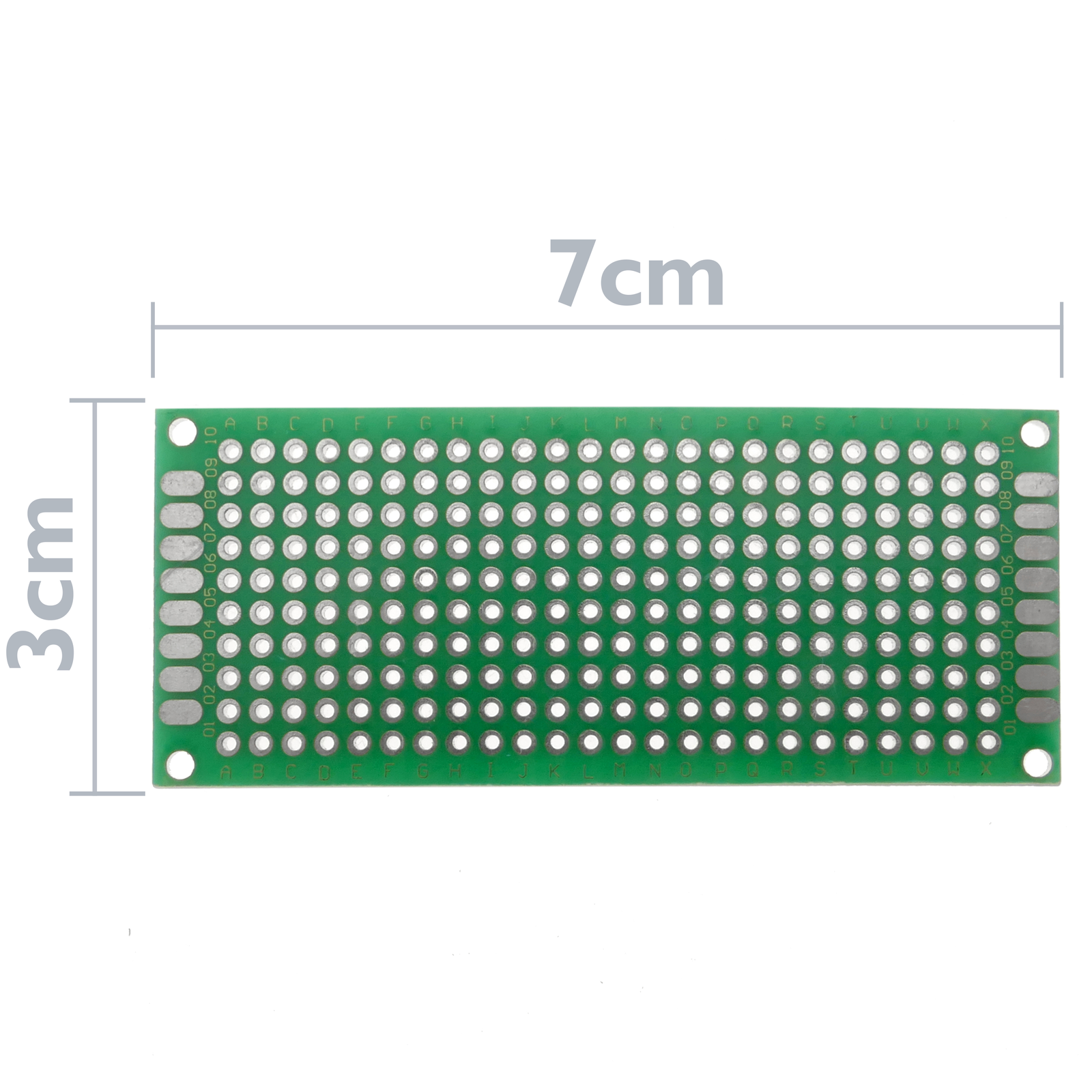 PCB Hàn Test Board Phủ Xanh 2 Lớp