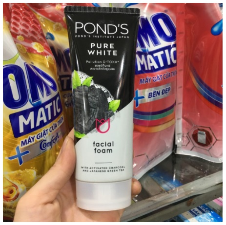 Sữa Rửa Mặt Trắng Da Pond's Pure White 100g