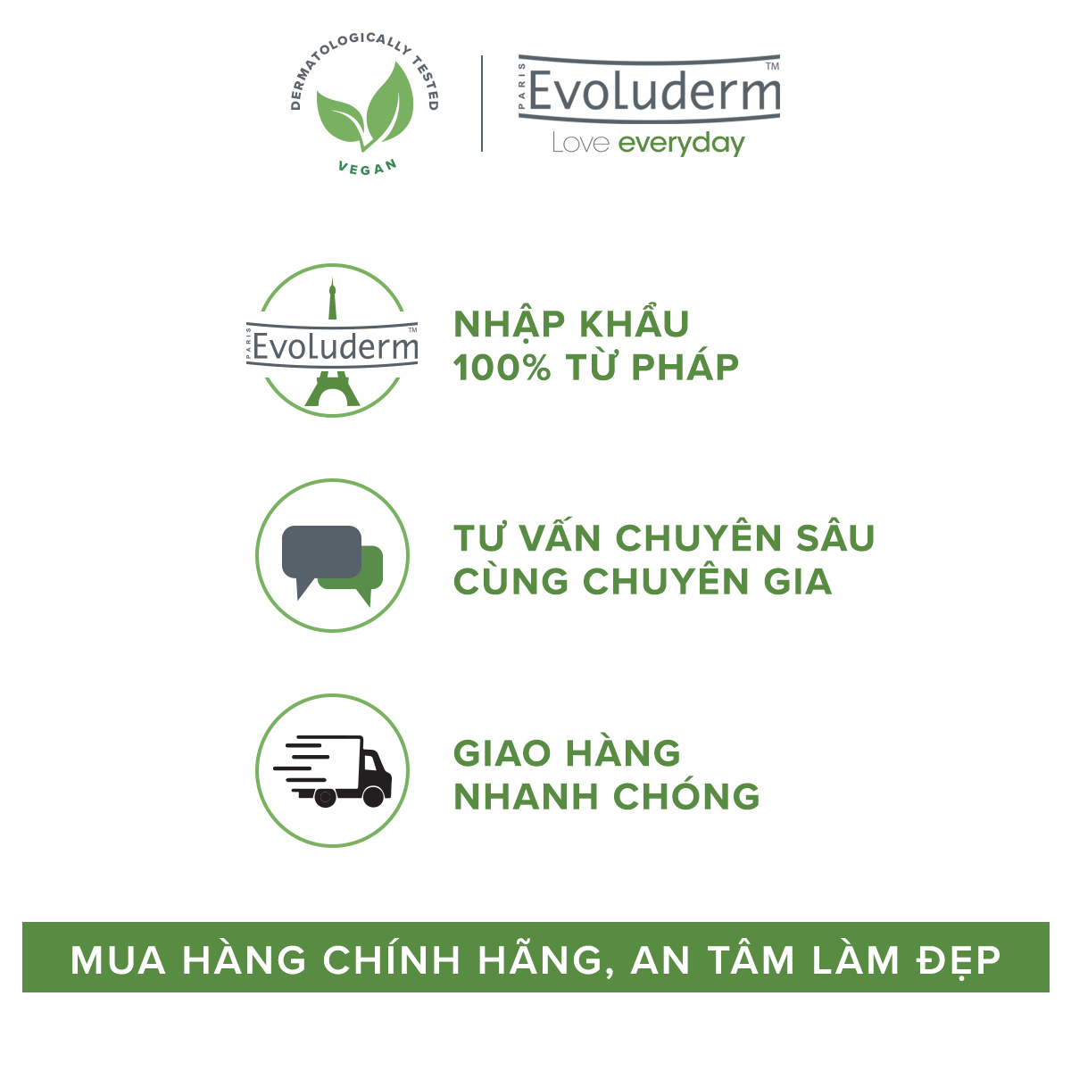 Dầu gội khô Evoluderm cho mọi loại tóc 200ml