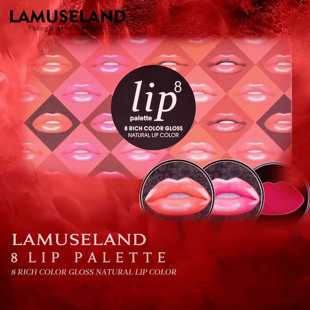 Lip stick cream lipstick with brush for gift