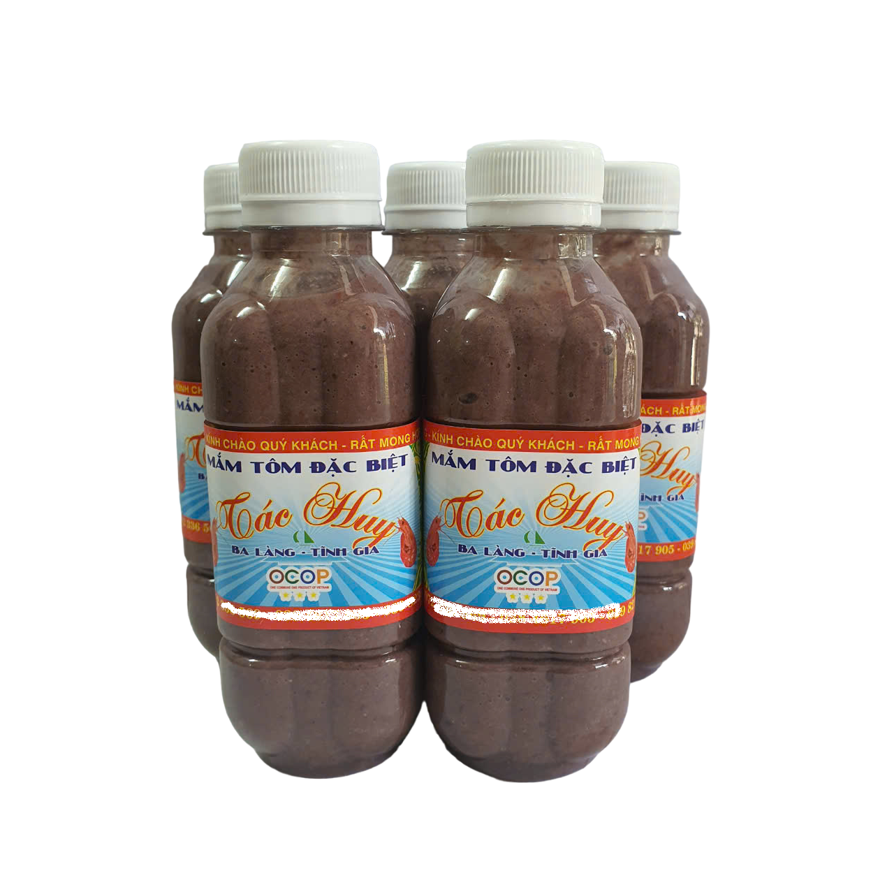 Combo 5 chai mắm tôm Ba Làng Thanh Hóa 300g đặc biệt