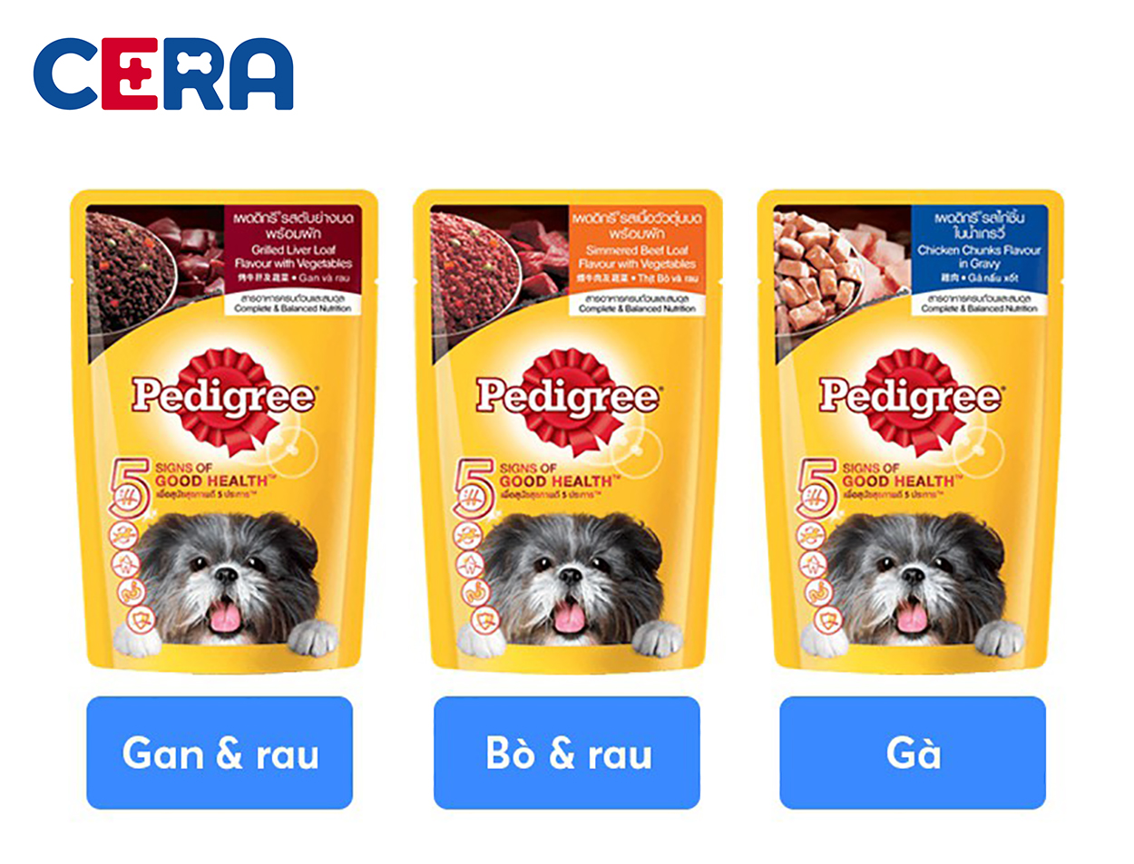 Pate Pedigree Cho Chó Con - Pedigree Puppy 130gr