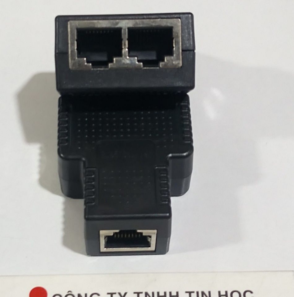 Đầu chia mạng Lan 1 ra 2 (STP RJ45 Thiết bị chia tín hiệu chờ)